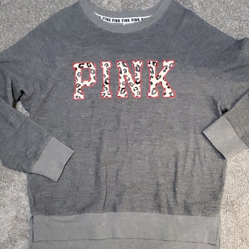 PINK Crew sweatshirt.